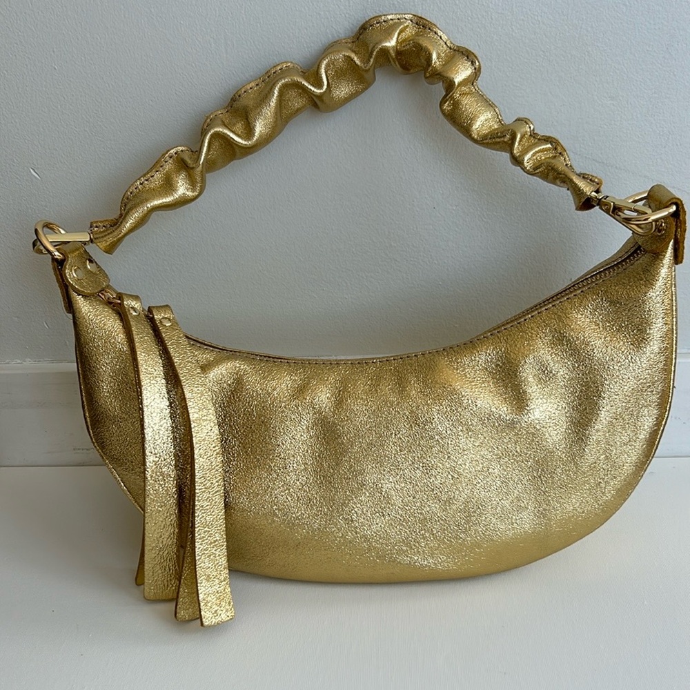 Simons Metallic Gold Purse - Picture 7 of 7